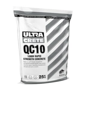 UltraCrete QC10 &#8211; 10mm Quick Set Concrete 25kg Bag