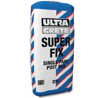 Ultracrete Superfix Single Part Post Mix
